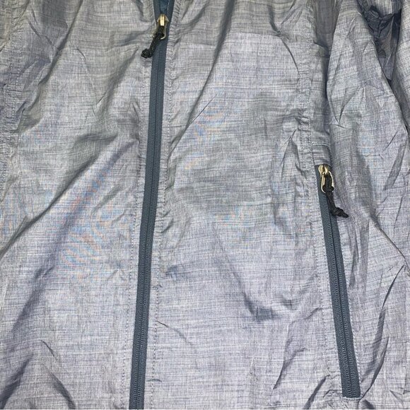 L.L. Bean "Casco Bay' Windbreaker Women's Size Small Blue/Grey Light Jacket NWOT - Picture 8 of 10
